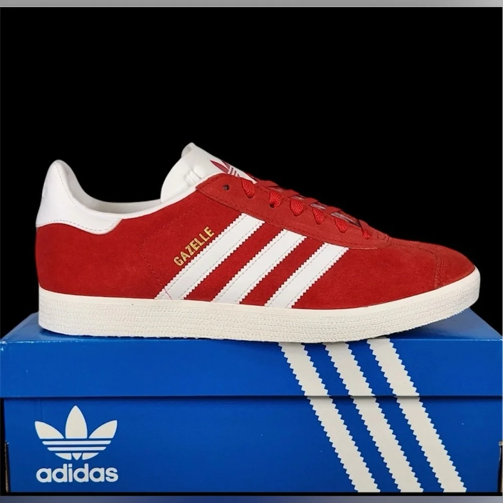 adidas Gazelle Scarlet White‎ JI1534